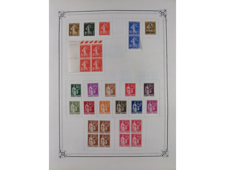 1840/1938 (ca.), mostly unused and used collection with focus on Europe with strength in the classic and semi-classic issues,