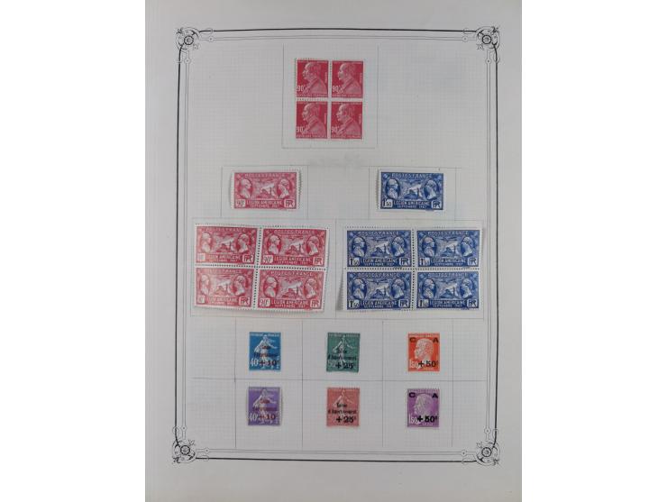 1840/1938 (ca.), mostly unused and used collection with focus on Europe with strength in the classic and semi-classic issues,