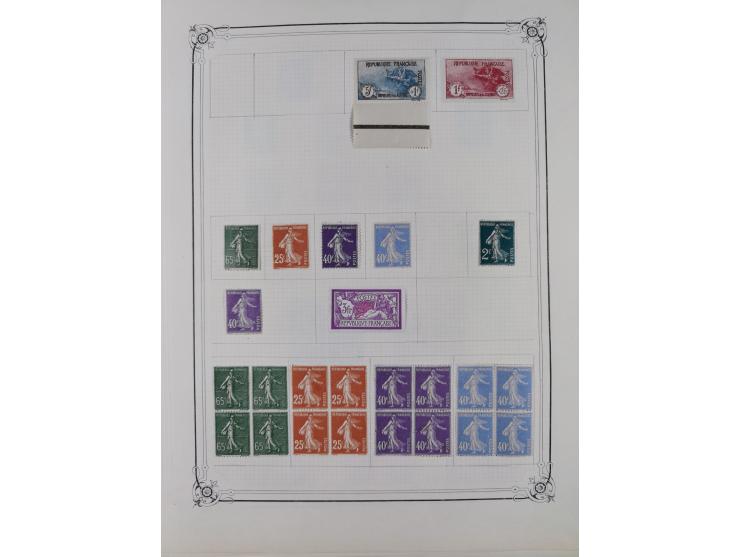 1840/1938 (ca.), mostly unused and used collection with focus on Europe with strength in the classic and semi-classic issues,