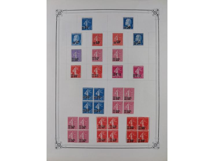 1840/1938 (ca.), mostly unused and used collection with focus on Europe with strength in the classic and semi-classic issues,