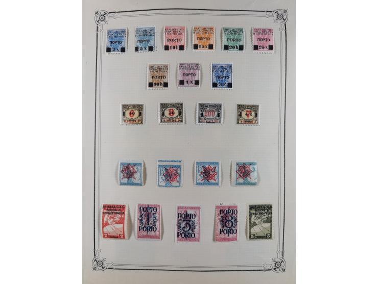 1840/1938 (ca.), mostly unused and used collection with focus on Europe with strength in the classic and semi-classic issues,