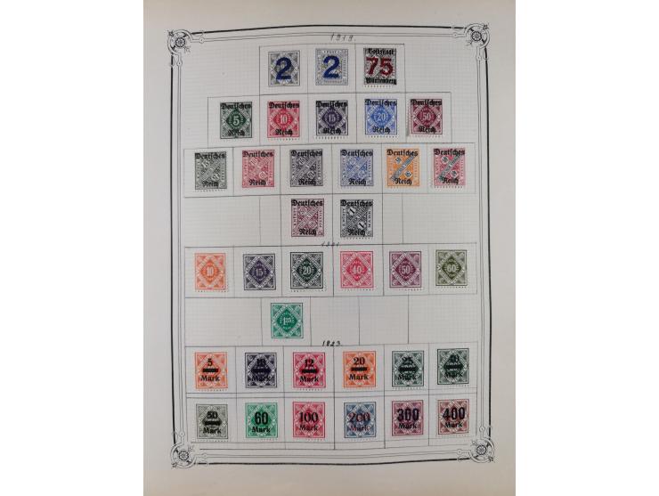 1840/1938 (ca.), mostly unused and used collection with focus on Europe with strength in the classic and semi-classic issues,