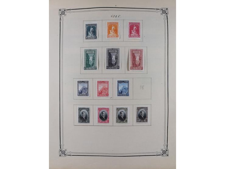 1840/1938 (ca.), mostly unused and used collection with focus on Europe with strength in the classic and semi-classic issues,