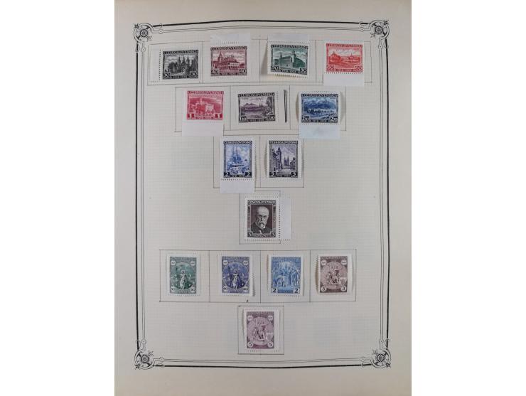 1840/1938 (ca.), mostly unused and used collection with focus on Europe with strength in the classic and semi-classic issues,