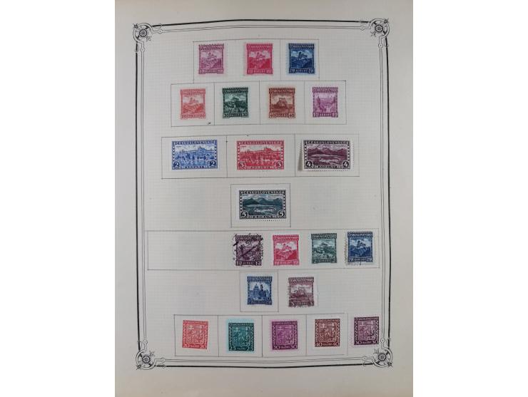 1840/1938 (ca.), mostly unused and used collection with focus on Europe with strength in the classic and semi-classic issues,