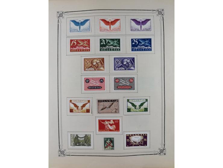 1840/1938 (ca.), mostly unused and used collection with focus on Europe with strength in the classic and semi-classic issues,