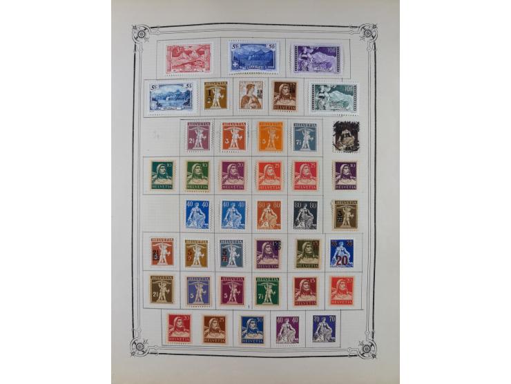 1840/1938 (ca.), mostly unused and used collection with focus on Europe with strength in the classic and semi-classic issues,