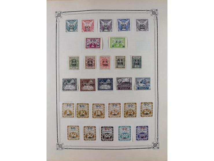 1840/1938 (ca.), mostly unused and used collection with focus on Europe with strength in the classic and semi-classic issues,