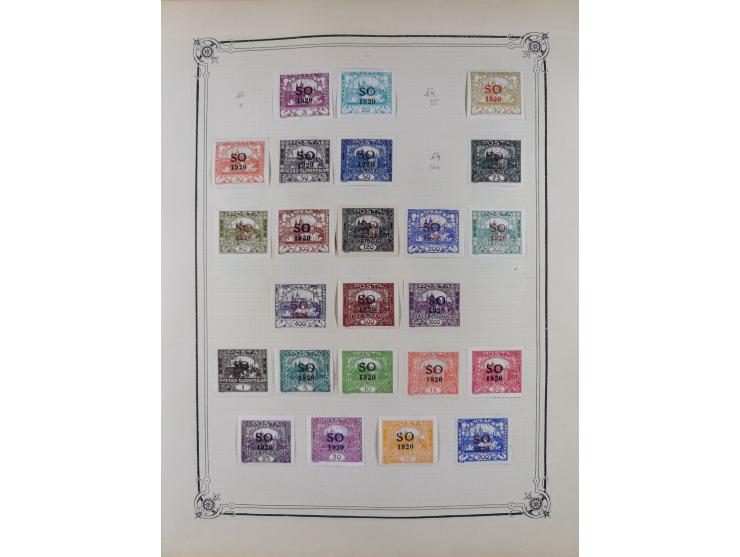 1840/1938 (ca.), mostly unused and used collection with focus on Europe with strength in the classic and semi-classic issues,