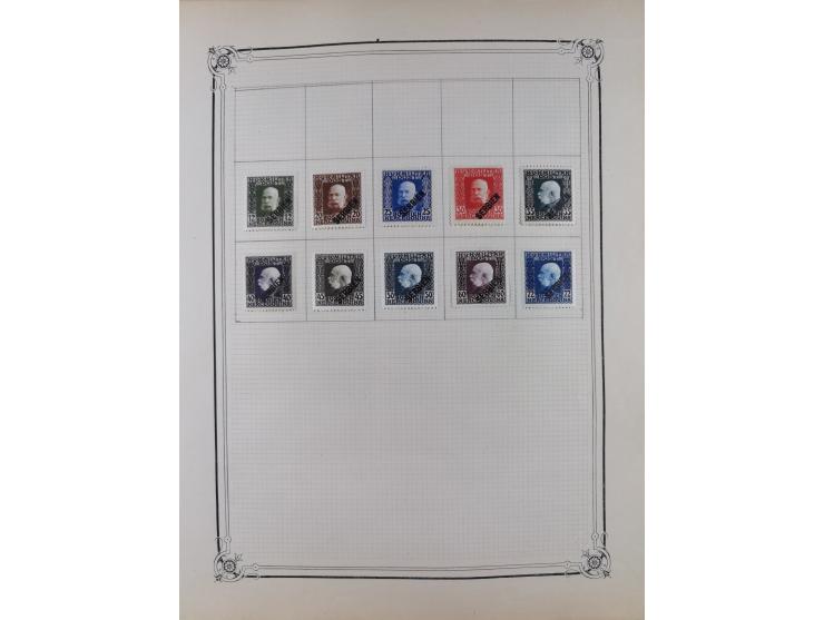 1840/1938 (ca.), mostly unused and used collection with focus on Europe with strength in the classic and semi-classic issues,