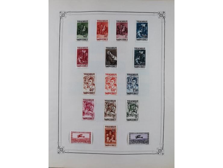 1840/1938 (ca.), mostly unused and used collection with focus on Europe with strength in the classic and semi-classic issues,