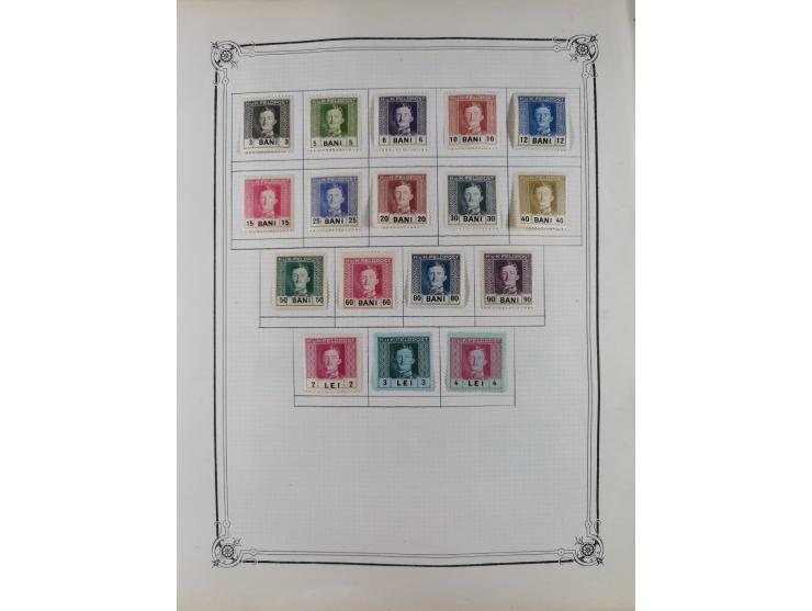 1840/1938 (ca.), mostly unused and used collection with focus on Europe with strength in the classic and semi-classic issues,