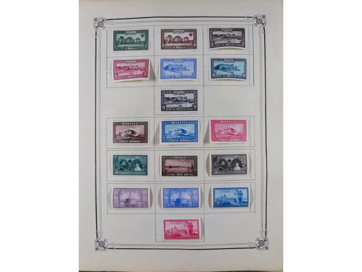 1840/1938 (ca.), mostly unused and used collection with focus on Europe with strength in the classic and semi-classic issues,