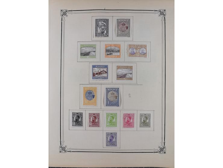 1840/1938 (ca.), mostly unused and used collection with focus on Europe with strength in the classic and semi-classic issues,