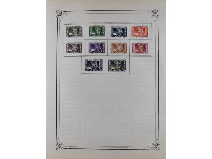 1840/1938 (ca.), mostly unused and used collection with focus on Europe with strength in the classic and semi-classic issues,