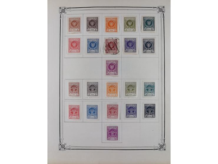 1840/1938 (ca.), mostly unused and used collection with focus on Europe with strength in the classic and semi-classic issues,