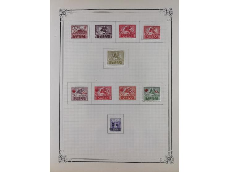 1840/1938 (ca.), mostly unused and used collection with focus on Europe with strength in the classic and semi-classic issues,