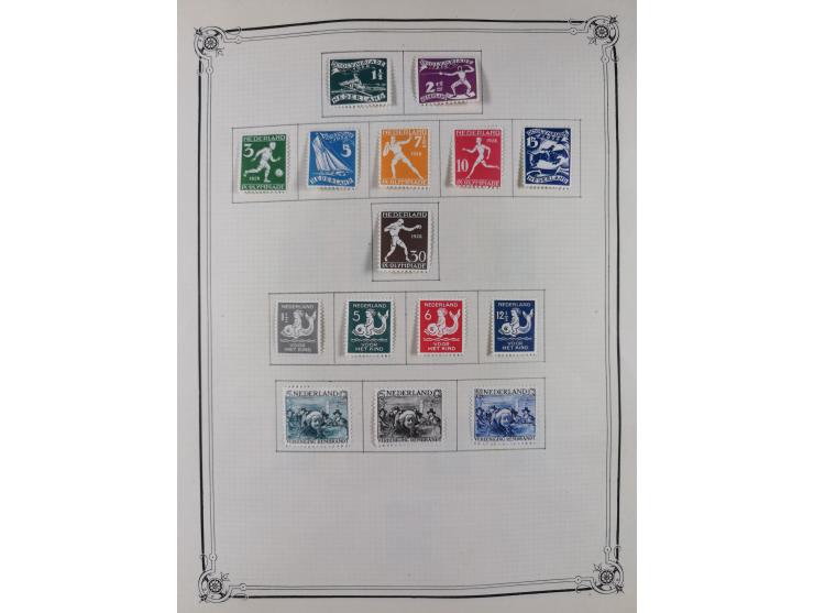 1840/1938 (ca.), mostly unused and used collection with focus on Europe with strength in the classic and semi-classic issues,