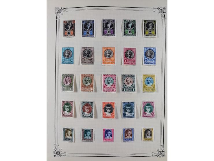 1840/1938 (ca.), mostly unused and used collection with focus on Europe with strength in the classic and semi-classic issues,