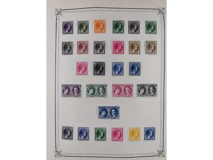 1840/1938 (ca.), mostly unused and used collection with focus on Europe with strength in the classic and semi-classic issues,