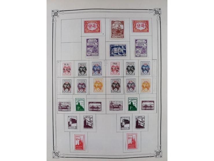 1840/1938 (ca.), mostly unused and used collection with focus on Europe with strength in the classic and semi-classic issues,