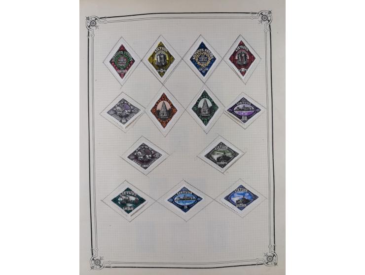 1840/1938 (ca.), mostly unused and used collection with focus on Europe with strength in the classic and semi-classic issues,