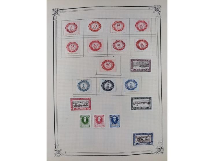 1840/1938 (ca.), mostly unused and used collection with focus on Europe with strength in the classic and semi-classic issues,