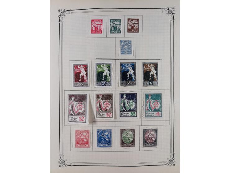 1840/1938 (ca.), mostly unused and used collection with focus on Europe with strength in the classic and semi-classic issues,