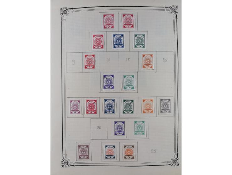 1840/1938 (ca.), mostly unused and used collection with focus on Europe with strength in the classic and semi-classic issues,