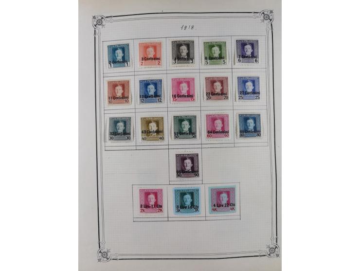 1840/1938 (ca.), mostly unused and used collection with focus on Europe with strength in the classic and semi-classic issues,