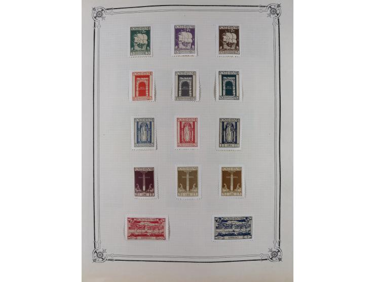 1840/1938 (ca.), mostly unused and used collection with focus on Europe with strength in the classic and semi-classic issues,