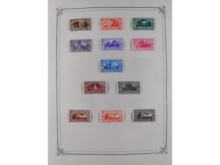 1840/1938 (ca.), mostly unused and used collection with focus on Europe with strength in the classic and semi-classic issues,