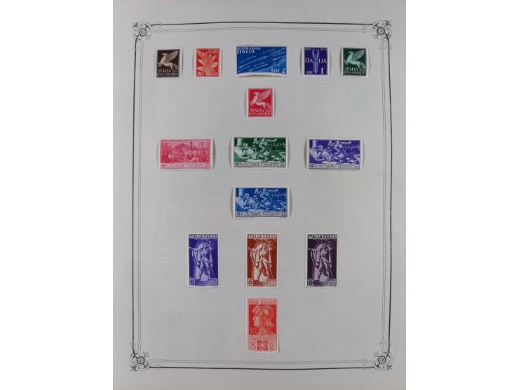 1840/1938 (ca.), mostly unused and used collection with focus on Europe with strength in the classic and semi-classic issues,