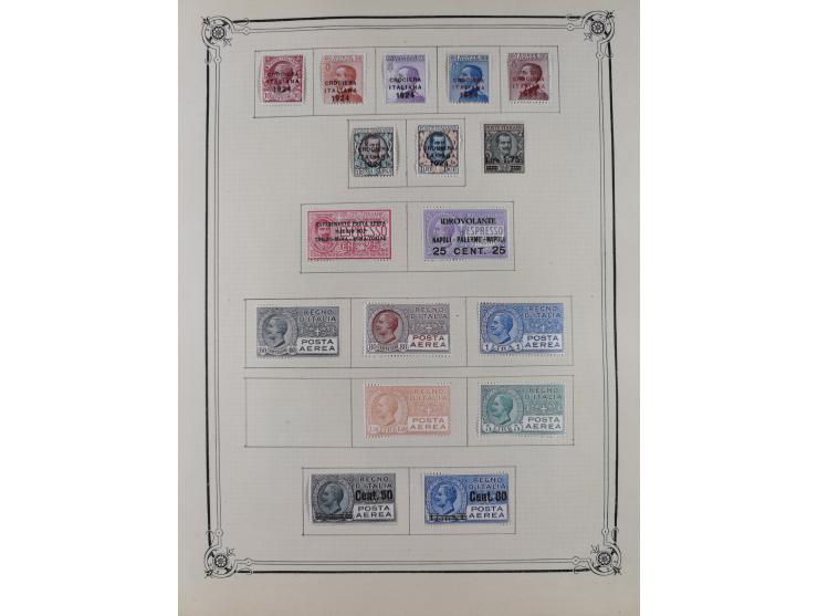 1840/1938 (ca.), mostly unused and used collection with focus on Europe with strength in the classic and semi-classic issues,