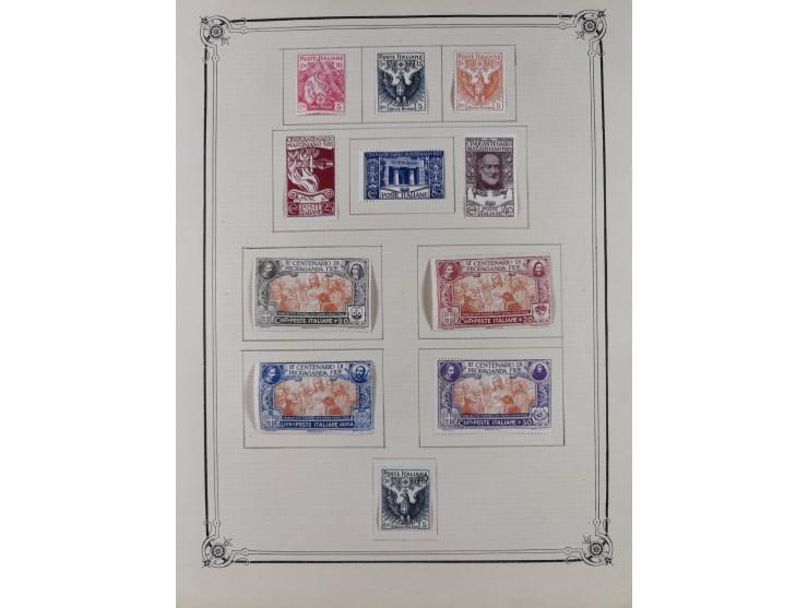 1840/1938 (ca.), mostly unused and used collection with focus on Europe with strength in the classic and semi-classic issues,