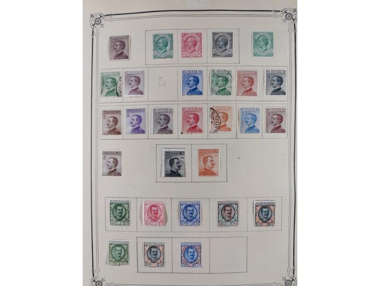 1840/1938 (ca.), mostly unused and used collection with focus on Europe with strength in the classic and semi-classic issues,