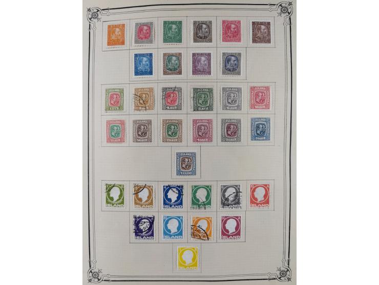 1840/1938 (ca.), mostly unused and used collection with focus on Europe with strength in the classic and semi-classic issues,