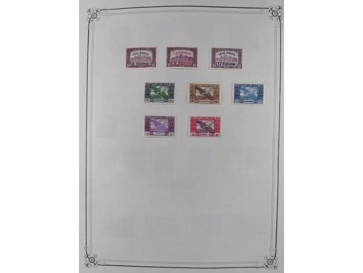 1840/1938 (ca.), mostly unused and used collection with focus on Europe with strength in the classic and semi-classic issues,