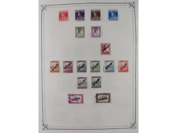 1840/1938 (ca.), mostly unused and used collection with focus on Europe with strength in the classic and semi-classic issues,