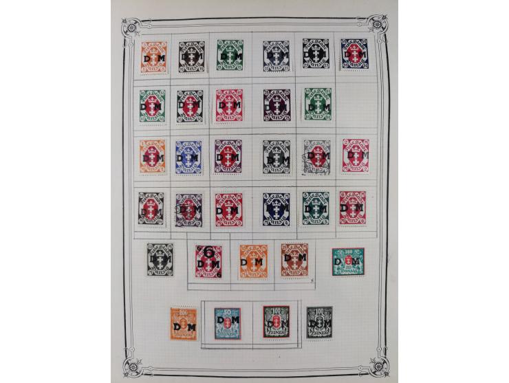 1840/1938 (ca.), mostly unused and used collection with focus on Europe with strength in the classic and semi-classic issues,