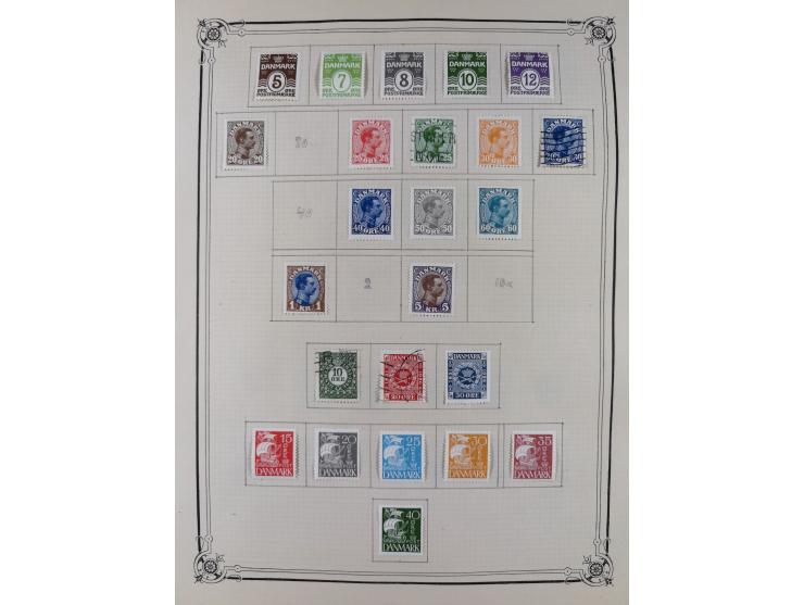 1840/1938 (ca.), mostly unused and used collection with focus on Europe with strength in the classic and semi-classic issues,