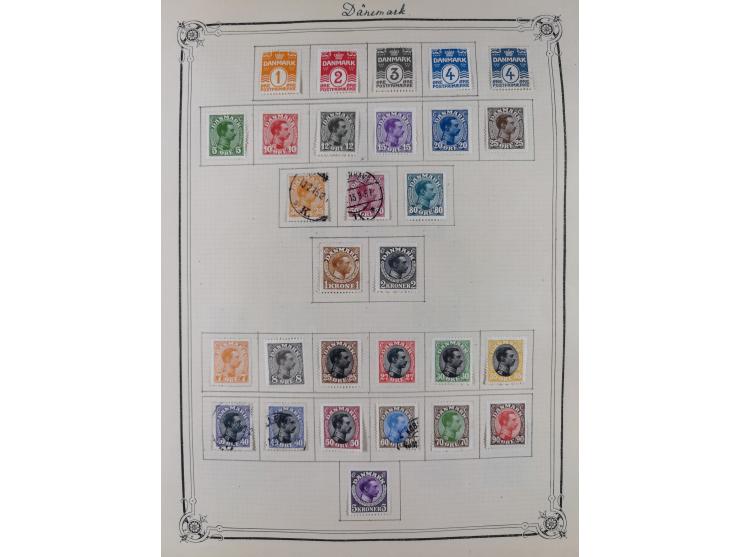 1840/1938 (ca.), mostly unused and used collection with focus on Europe with strength in the classic and semi-classic issues,