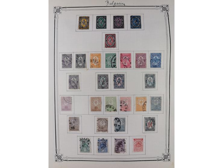 1840/1938 (ca.), mostly unused and used collection with focus on Europe with strength in the classic and semi-classic issues,