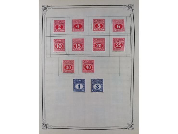 1840/1938 (ca.), mostly unused and used collection with focus on Europe with strength in the classic and semi-classic issues,