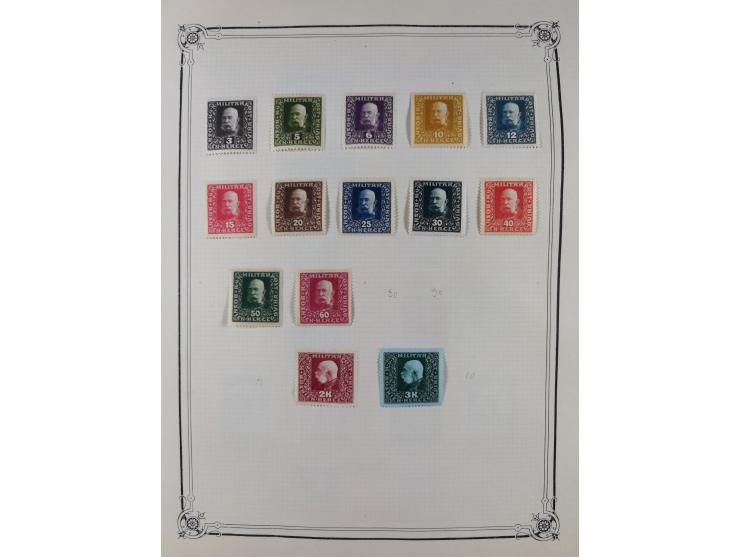 1840/1938 (ca.), mostly unused and used collection with focus on Europe with strength in the classic and semi-classic issues,