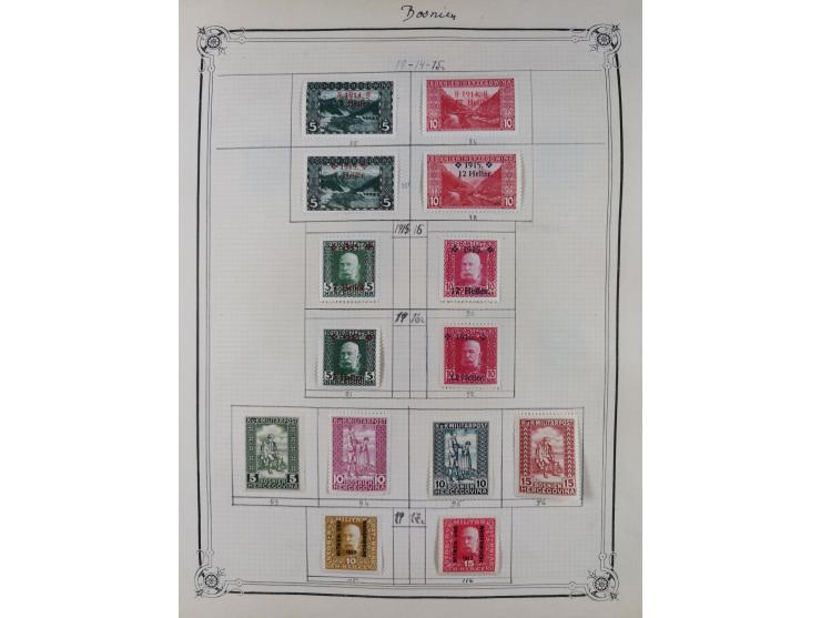 1840/1938 (ca.), mostly unused and used collection with focus on Europe with strength in the classic and semi-classic issues,