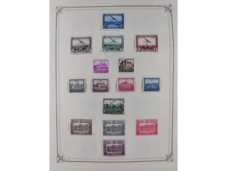 1840/1938 (ca.), mostly unused and used collection with focus on Europe with strength in the classic and semi-classic issues,