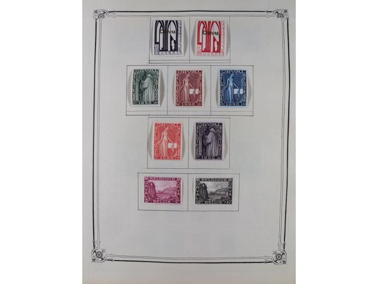 1840/1938 (ca.), mostly unused and used collection with focus on Europe with strength in the classic and semi-classic issues,