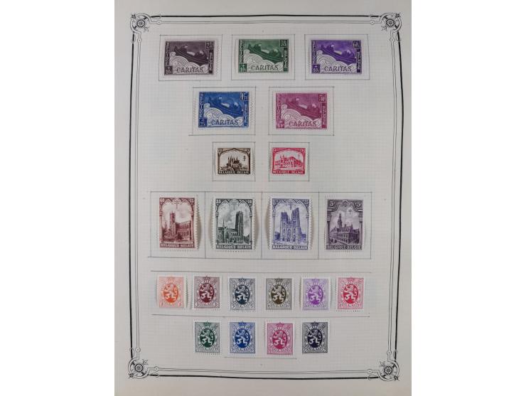 1840/1938 (ca.), mostly unused and used collection with focus on Europe with strength in the classic and semi-classic issues,