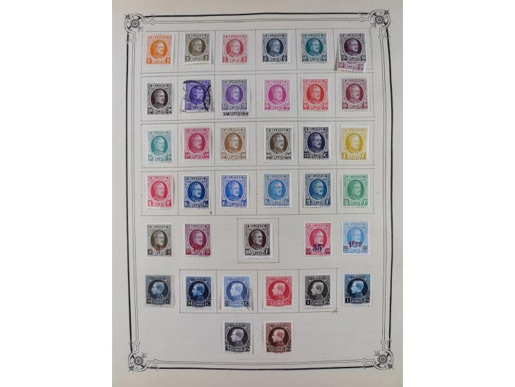 1840/1938 (ca.), mostly unused and used collection with focus on Europe with strength in the classic and semi-classic issues,